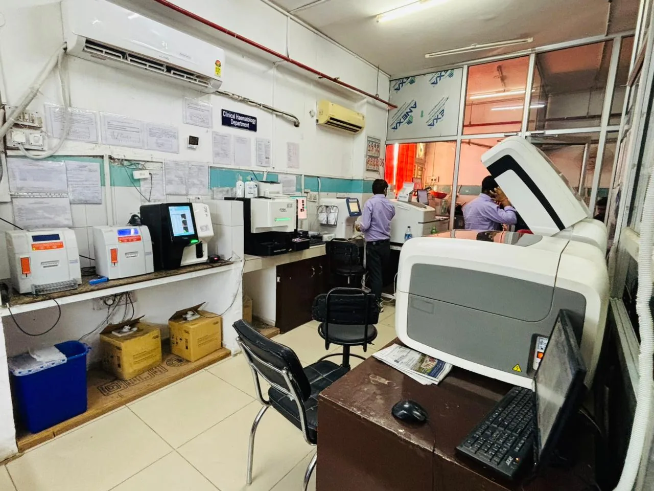NABL-accredited laboratory analysers
