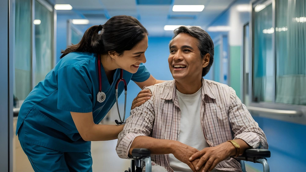 Patient Satisfaction through fast and reliable service.